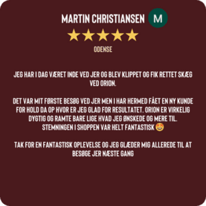 Review af Carlsens Barbershop - 5-stjerner