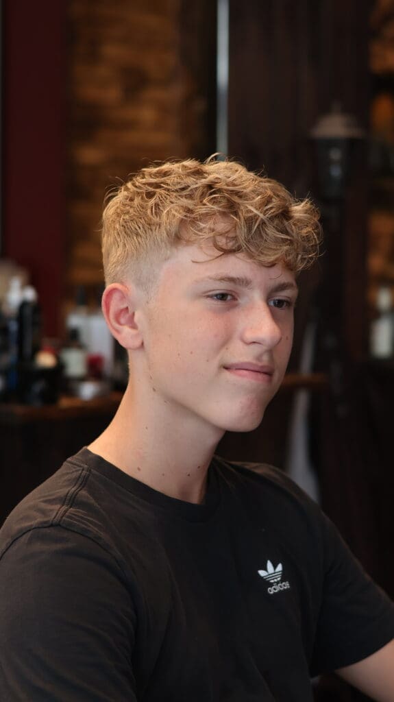 Klipning lavet hos Carlsens Barbershop Århus