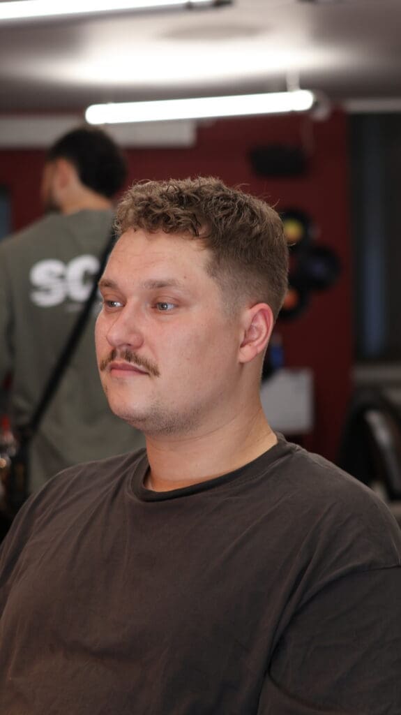 Klipning lavet hos Carlsens Barbershop Århus