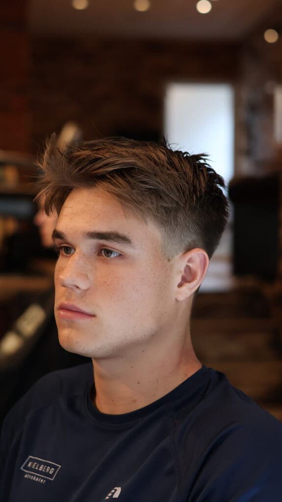 Klipning lavet hos Carlsens Barbershop Århus
