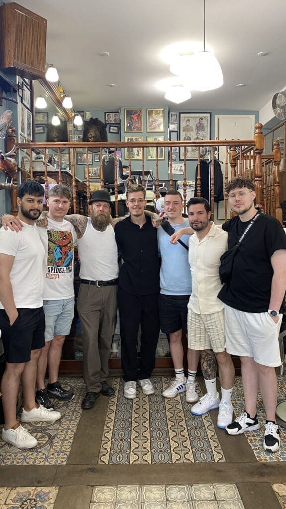 Carlsens Barbershop på firmatur