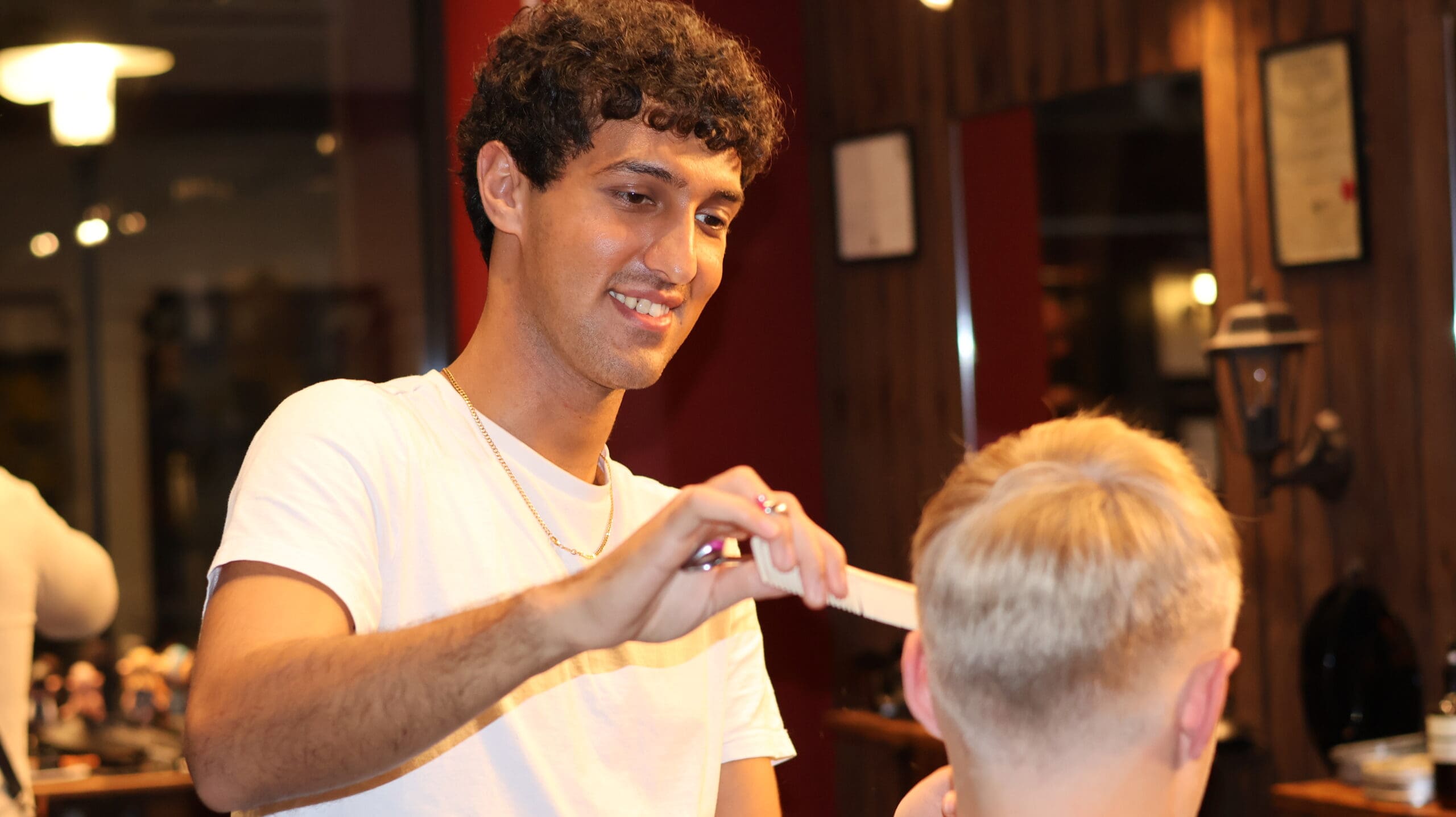 Carlsens Barbershop Kongensgade - Orian klipper kunde